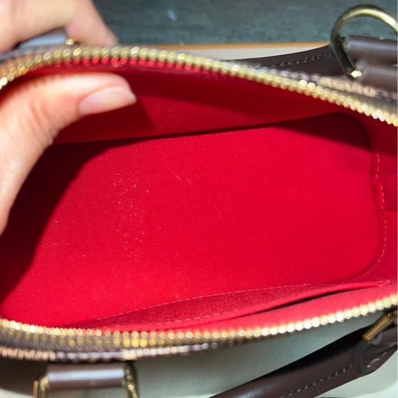 ❌SOLD ❌Louis Vuitton Damier Ebene Alma BB Bag🌺 - Picture 6 of 15